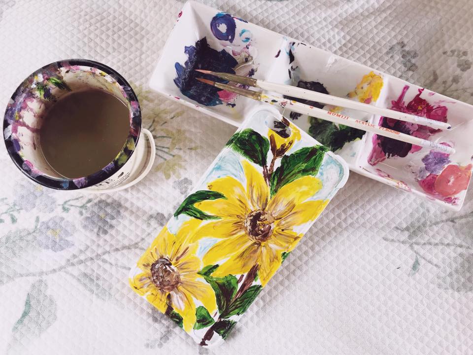 HANDPAINTED PHONE CASE