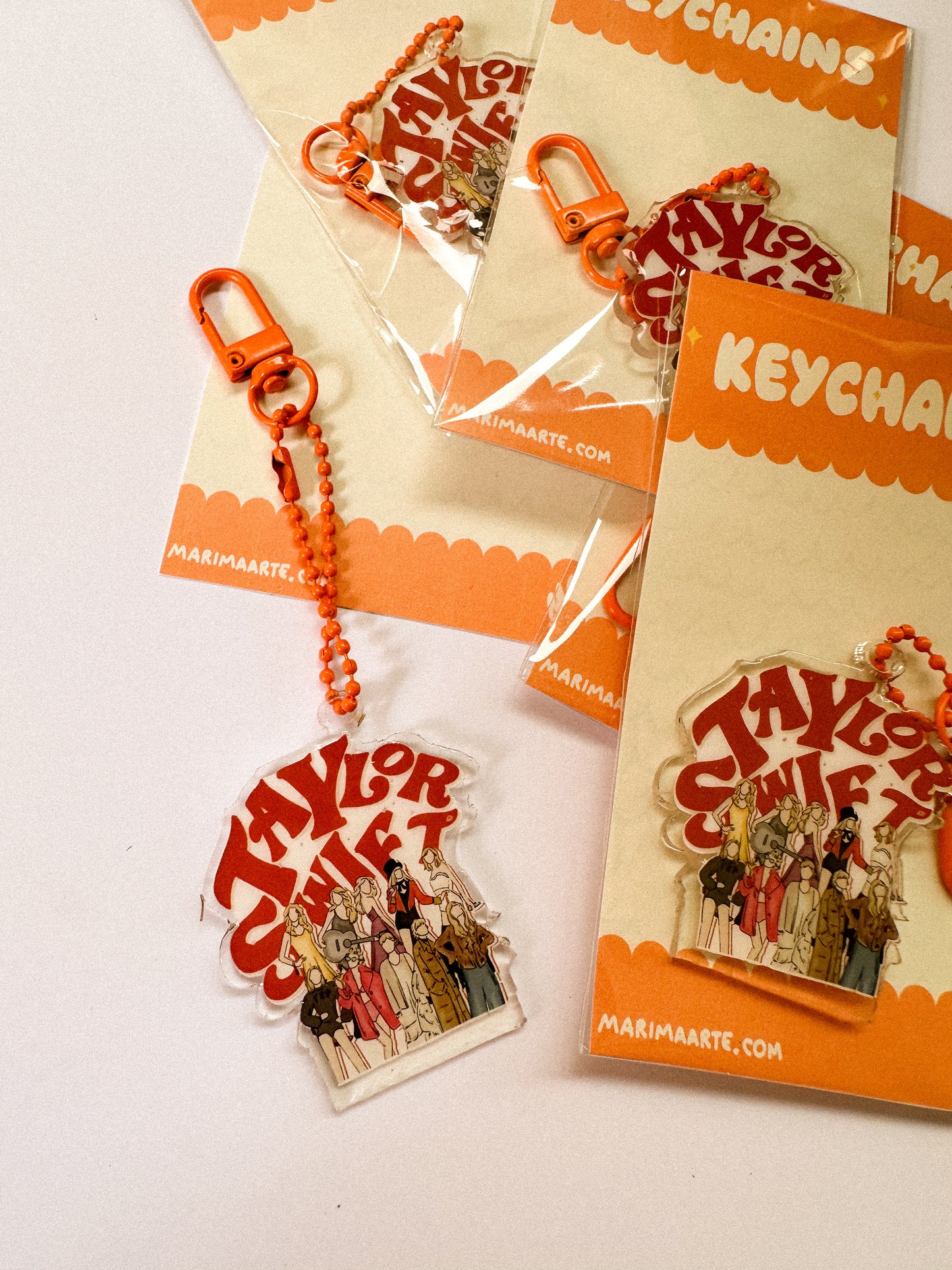 SWIFTIE ERAS KEYCHAIN