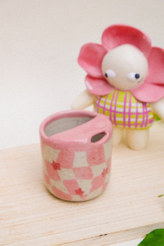 MARI POTTERI OCT BLOOM - REGULAR PINK SIPPY CUP