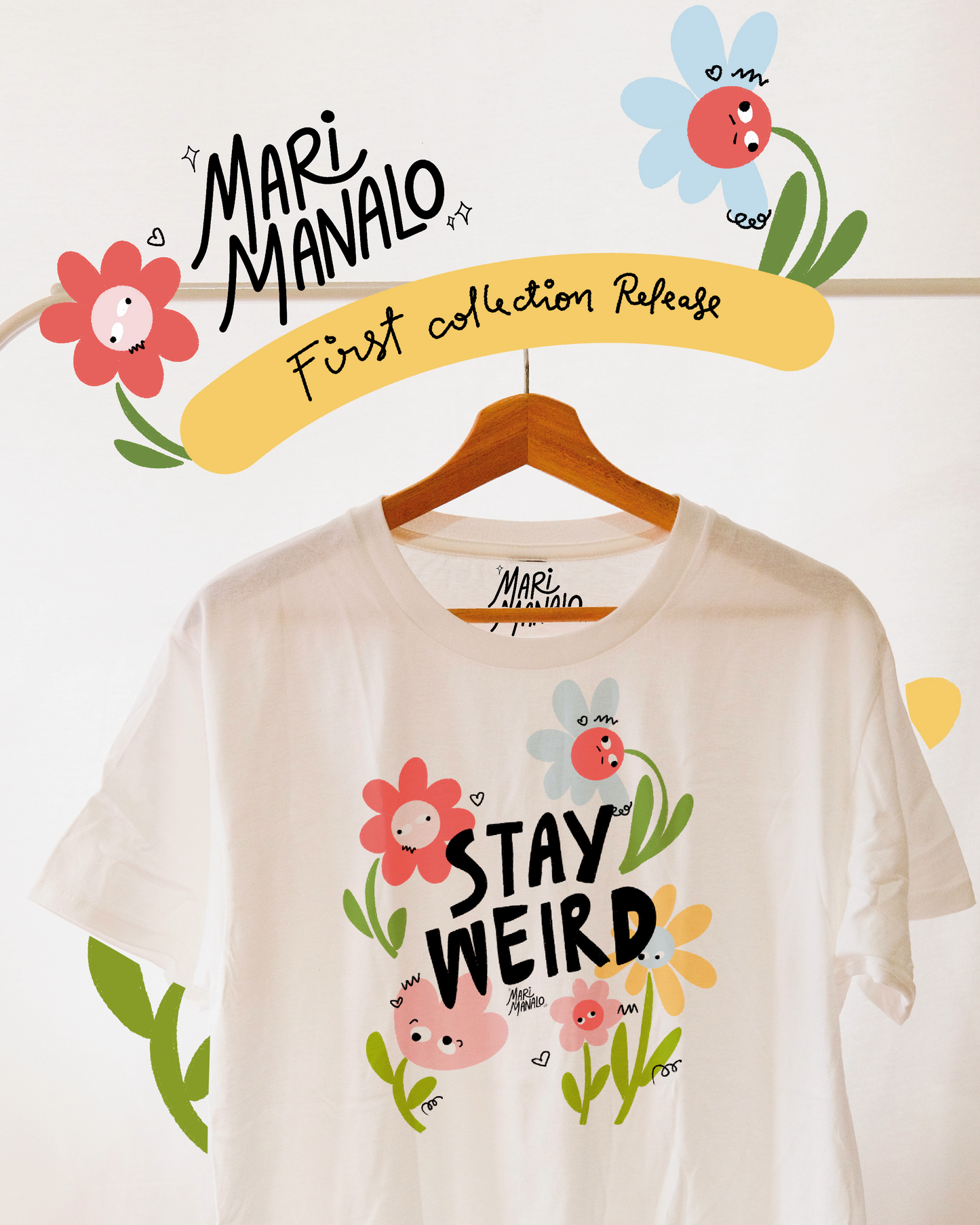 STAY WEIRD SHIRT