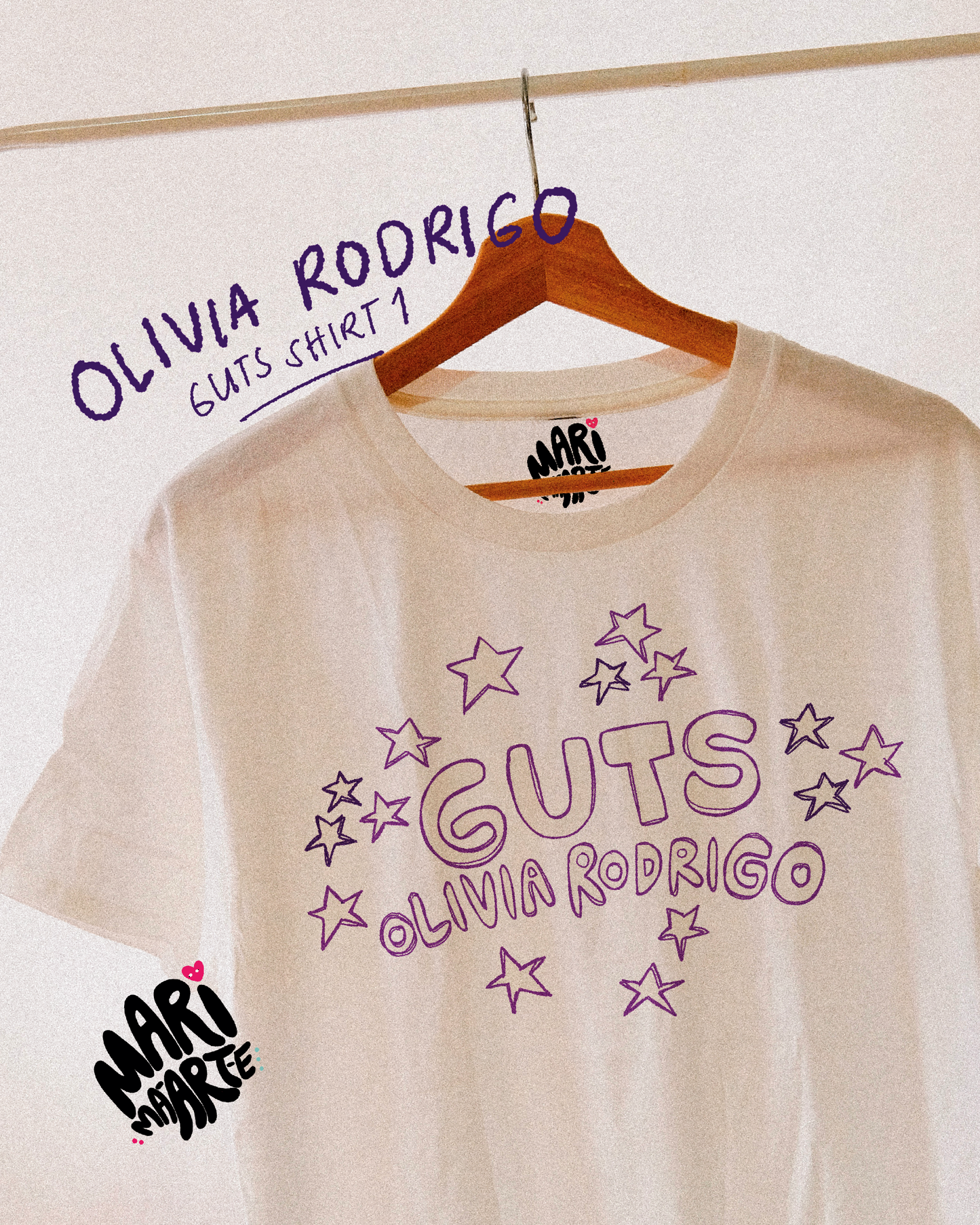 OLIVIA RODRIGO GUTS SHIRT 1