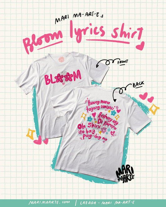 BLOOM LYRICS SHIRT (BINI SHIRT)