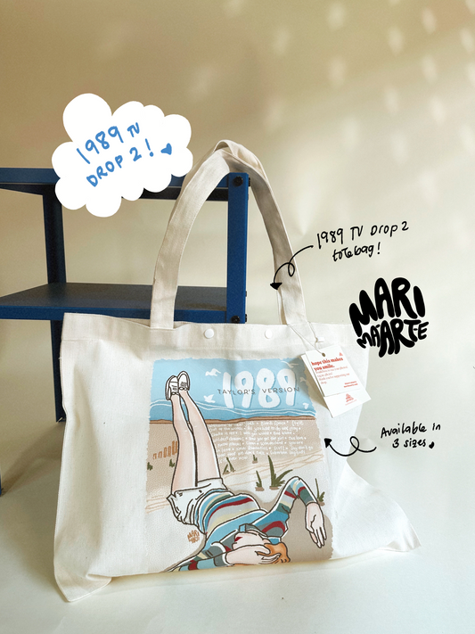 SWIFTIE 1989 TV DROP 2 TOTE BAG