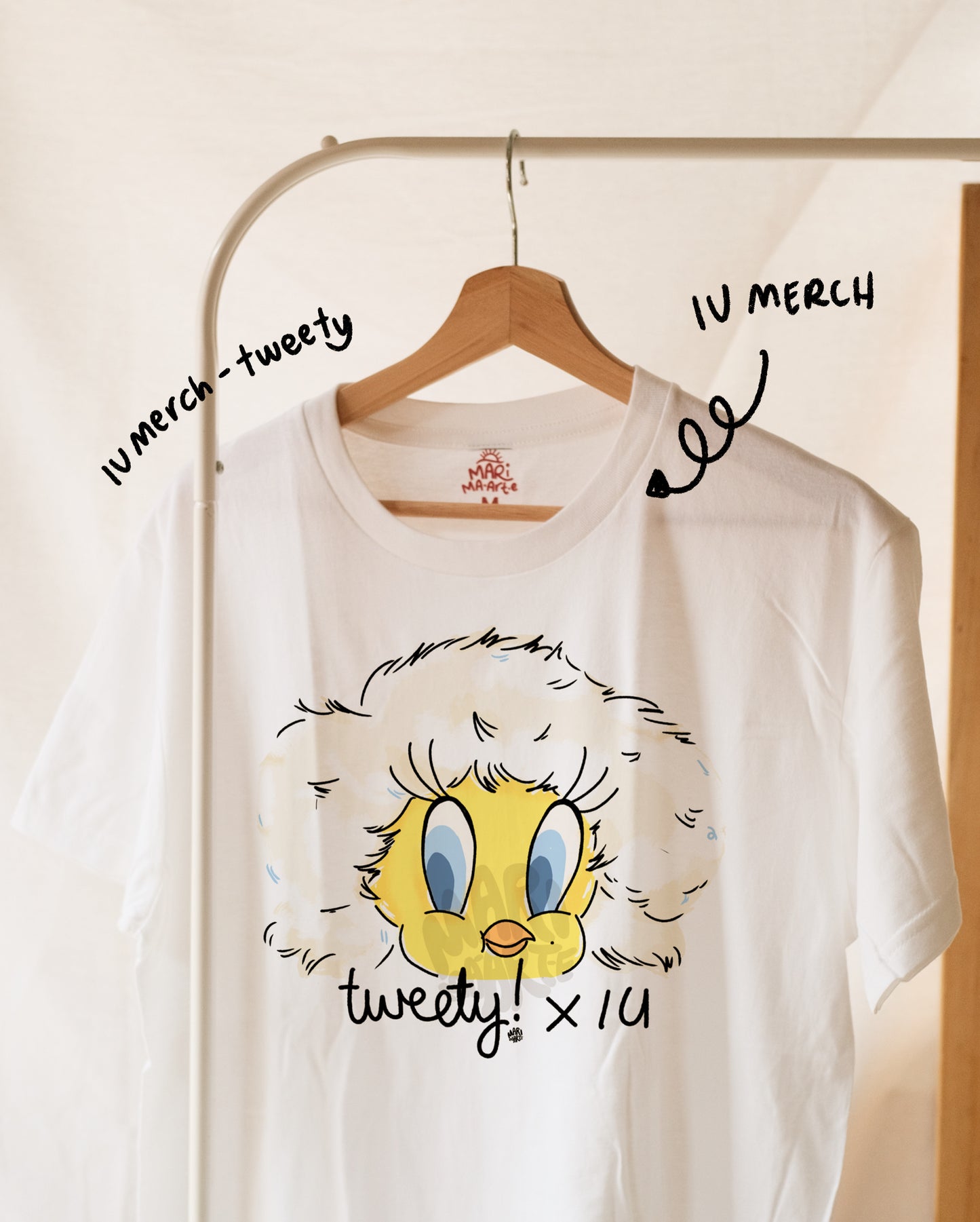 IU MERCH TWEETY SHIRT