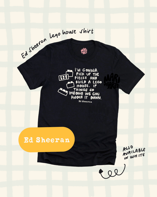 ED SHEERAN LEGO HOUSE SHIRT