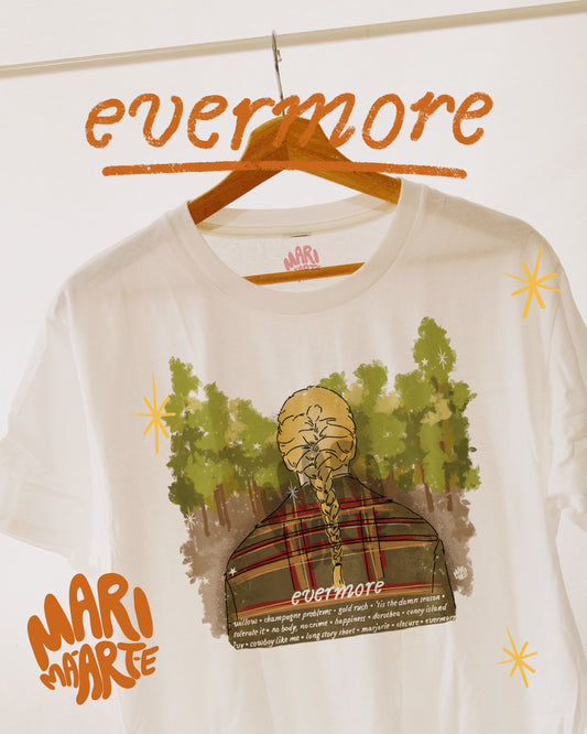 SWIFTIE EVERMORE ALBUM COVER SHIRT