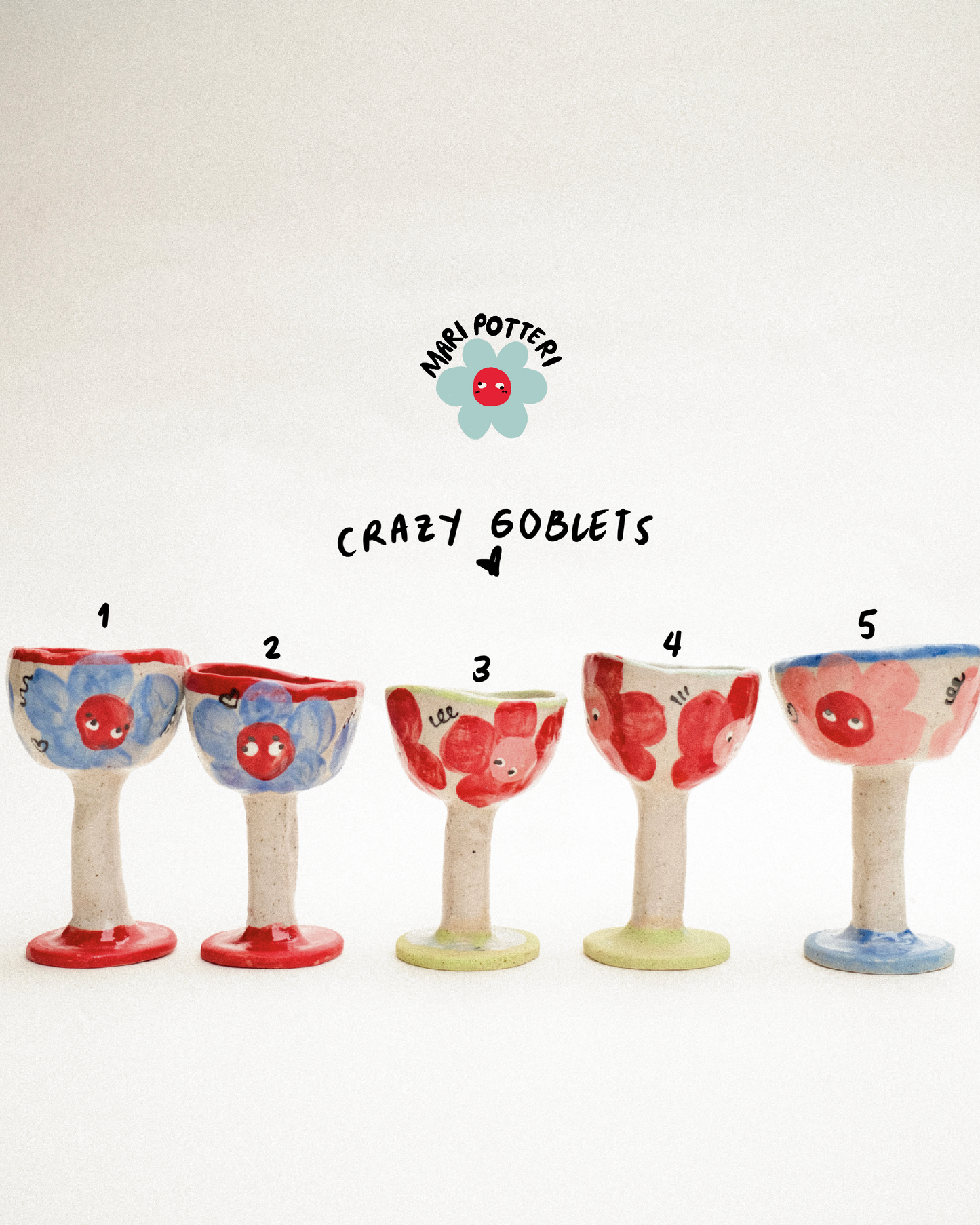 MARI POTTERI - CRAZY FLORALS