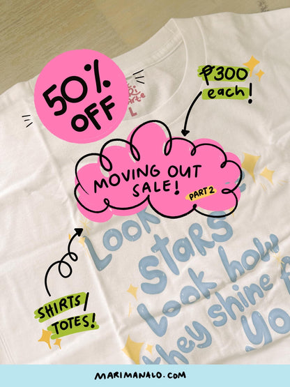 MOVING OUT SALE SHIRTS