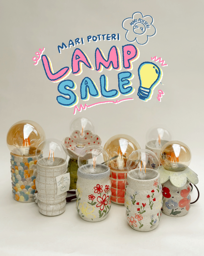 MARI POTTERI LAMP SALE