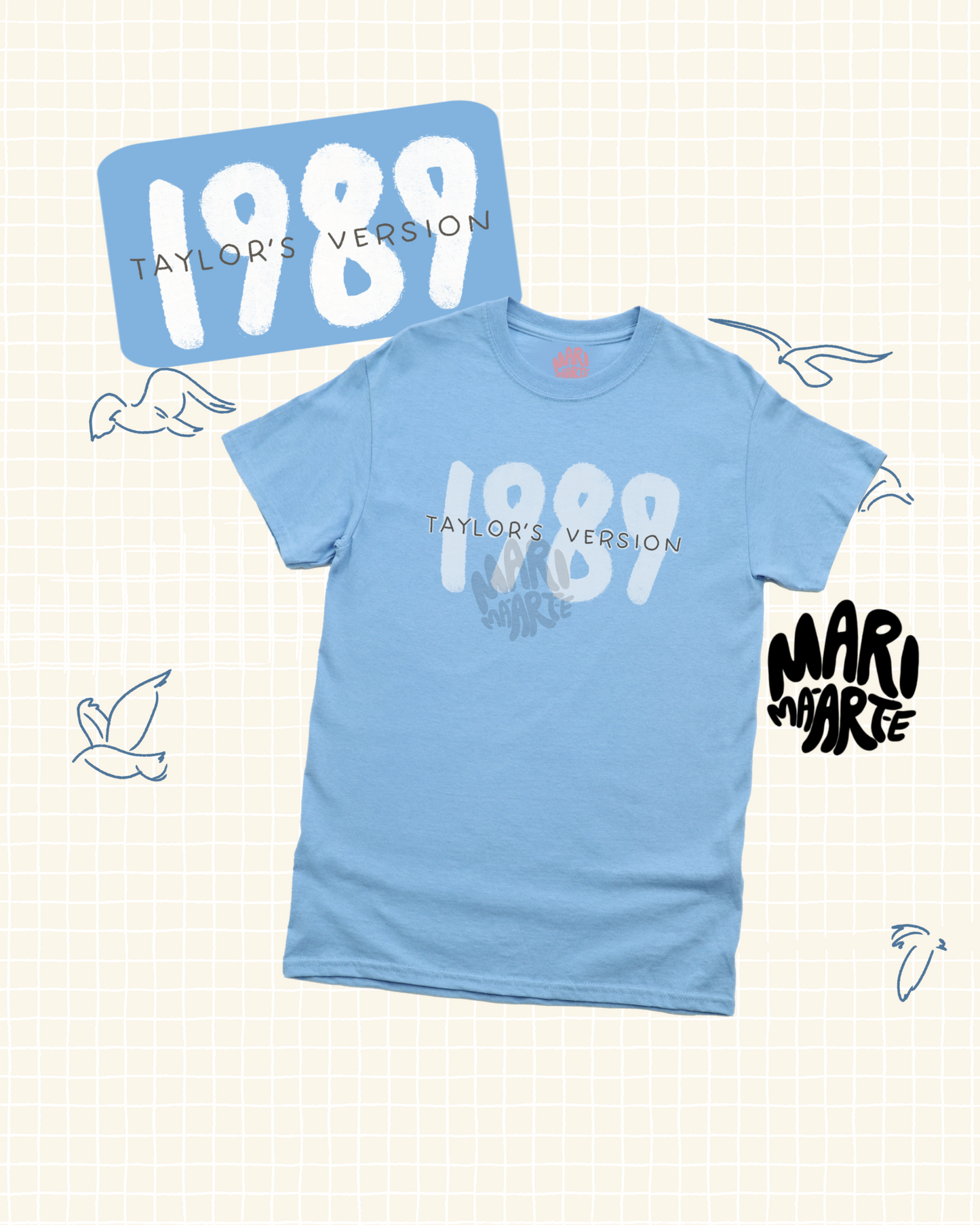 SWIFTIE 1989 TV MINIMALIST SHIRT