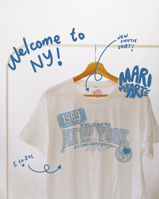 SWIFTIE 1989 TV WELCOME TO NEW YORK SHIRT