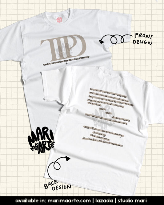 SWIFTIE THE TORTURED POETS DEPARTMENT LOGO SHIRT