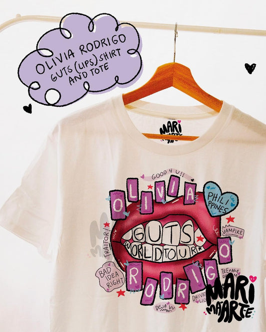 OLIVIA RODRIGO GUTS (LIPS) SHIRT