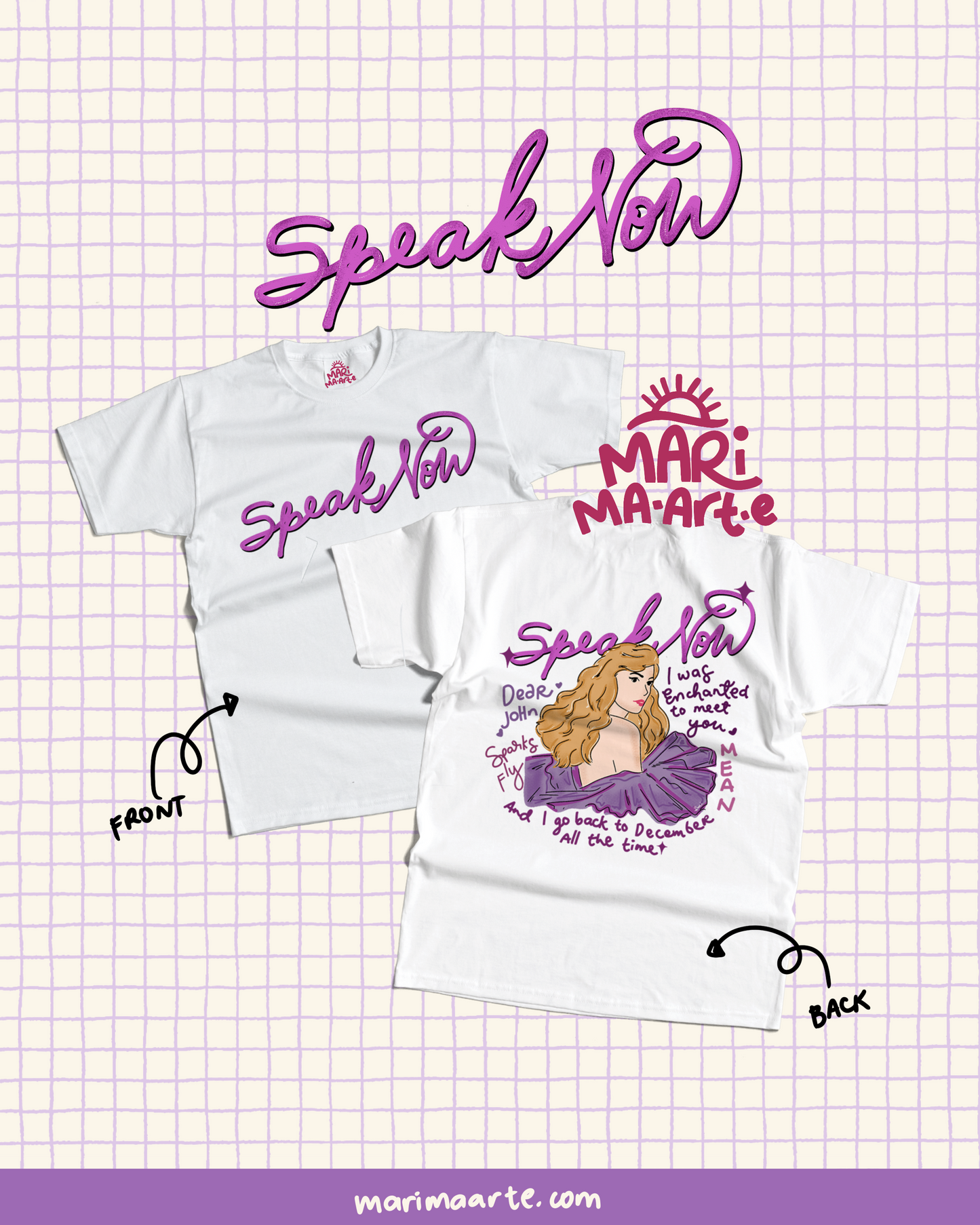 SWIFTIE SPEAK NOW SHIRT