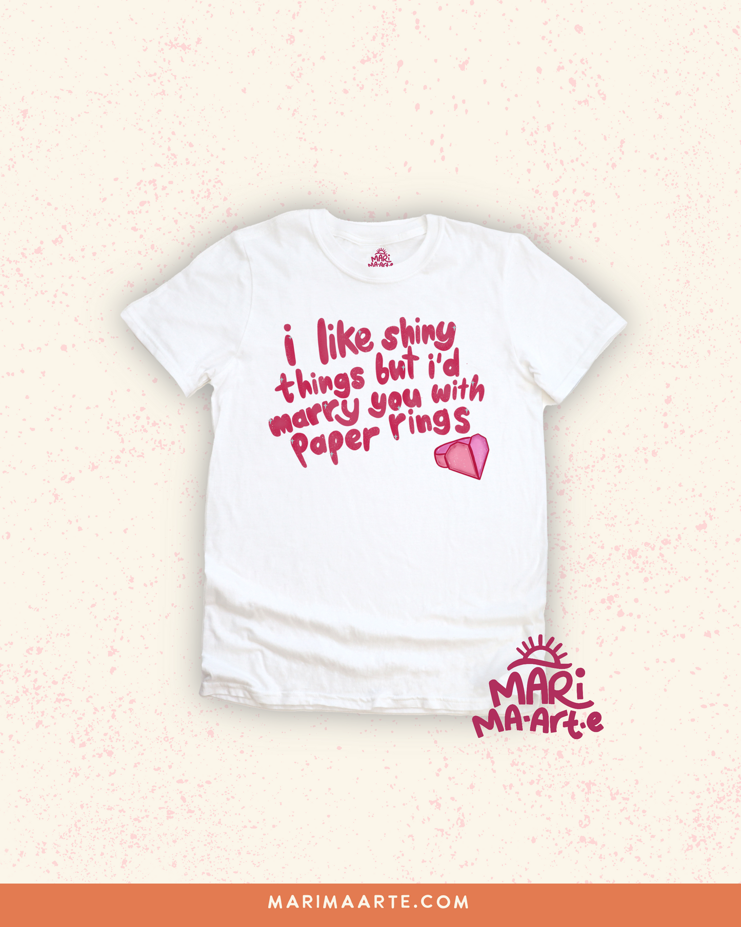 TAYLOR SWIFT PAPER RINGS SHIRT