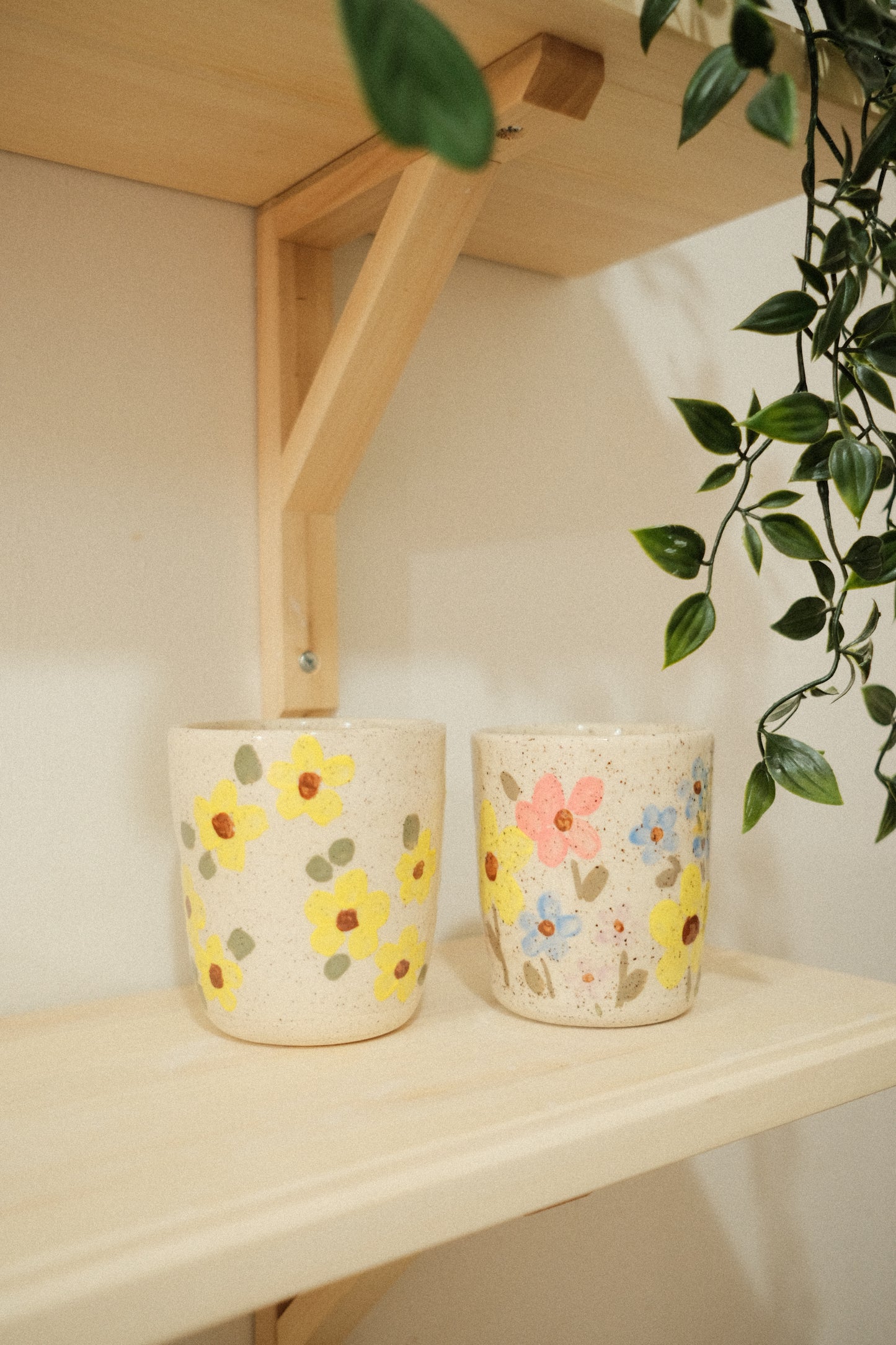 MARI POTTERI COL 6 FLORAL TUMBLERS