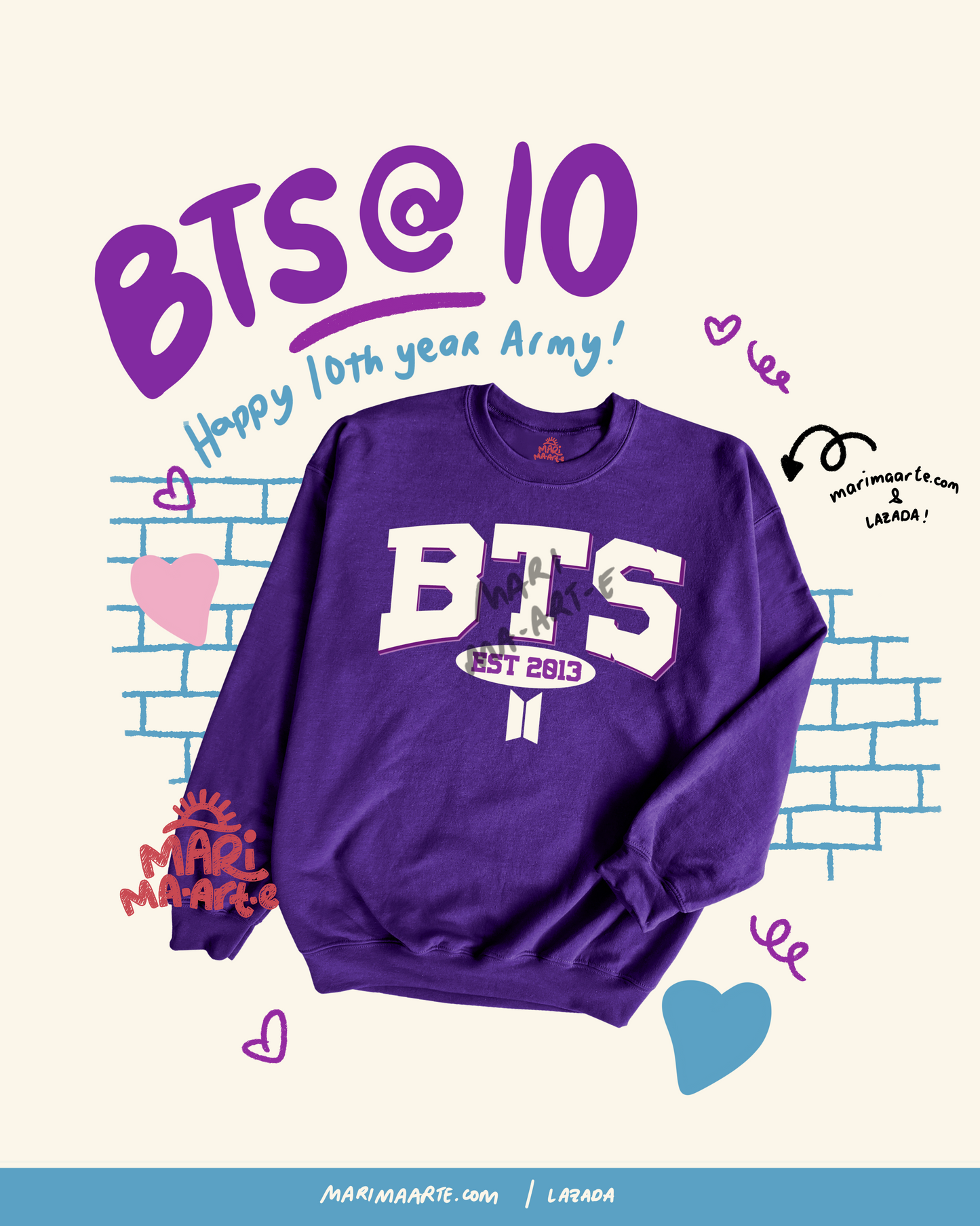 BTS EST 2013 PULLOVER