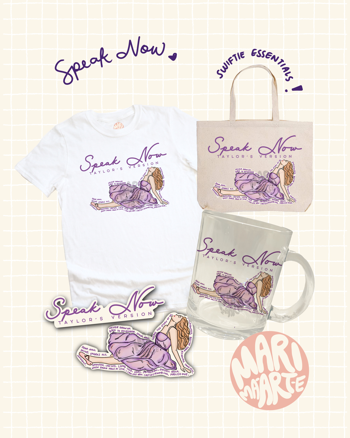 SWIFTIE SPEAK NOW TAYLOR’S VERSION BUNDLE