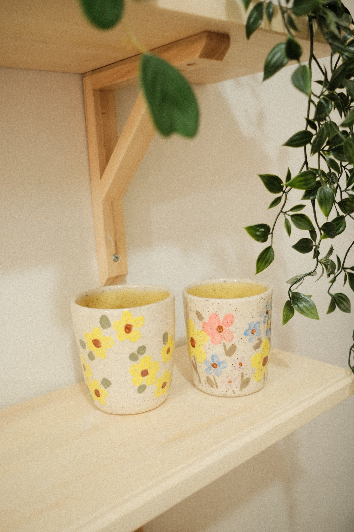 MARI POTTERI COL 6 FLORAL TUMBLERS