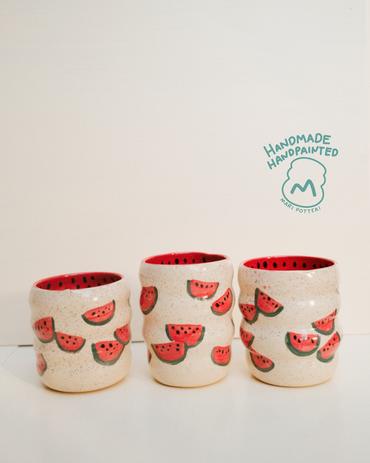 MARI POTTERI (watermelon tumblers)