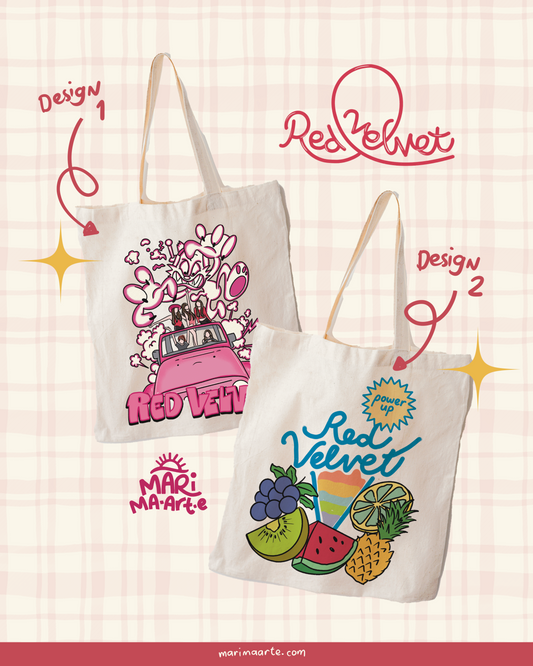 RED VELVET TOTE BAG