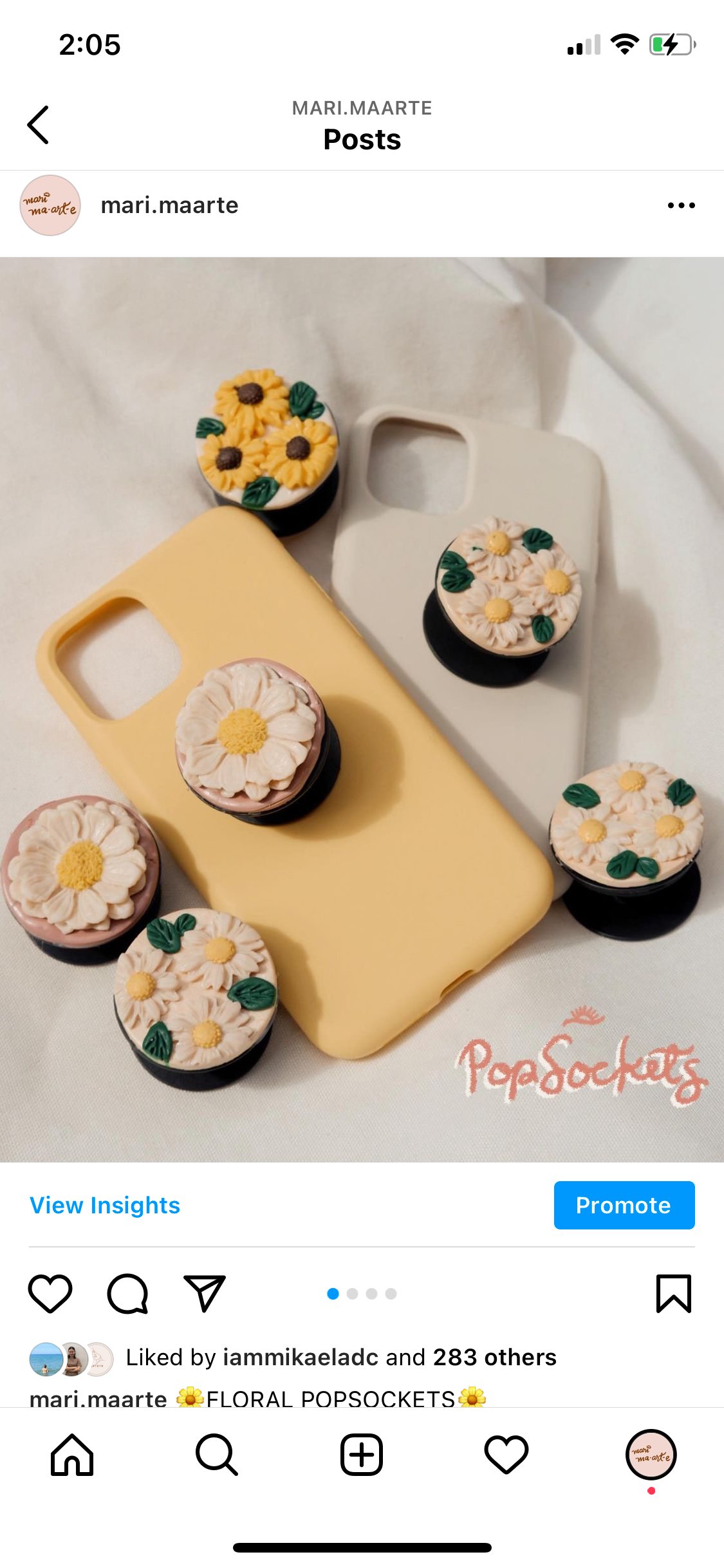 FLORAL POPSOCKETS