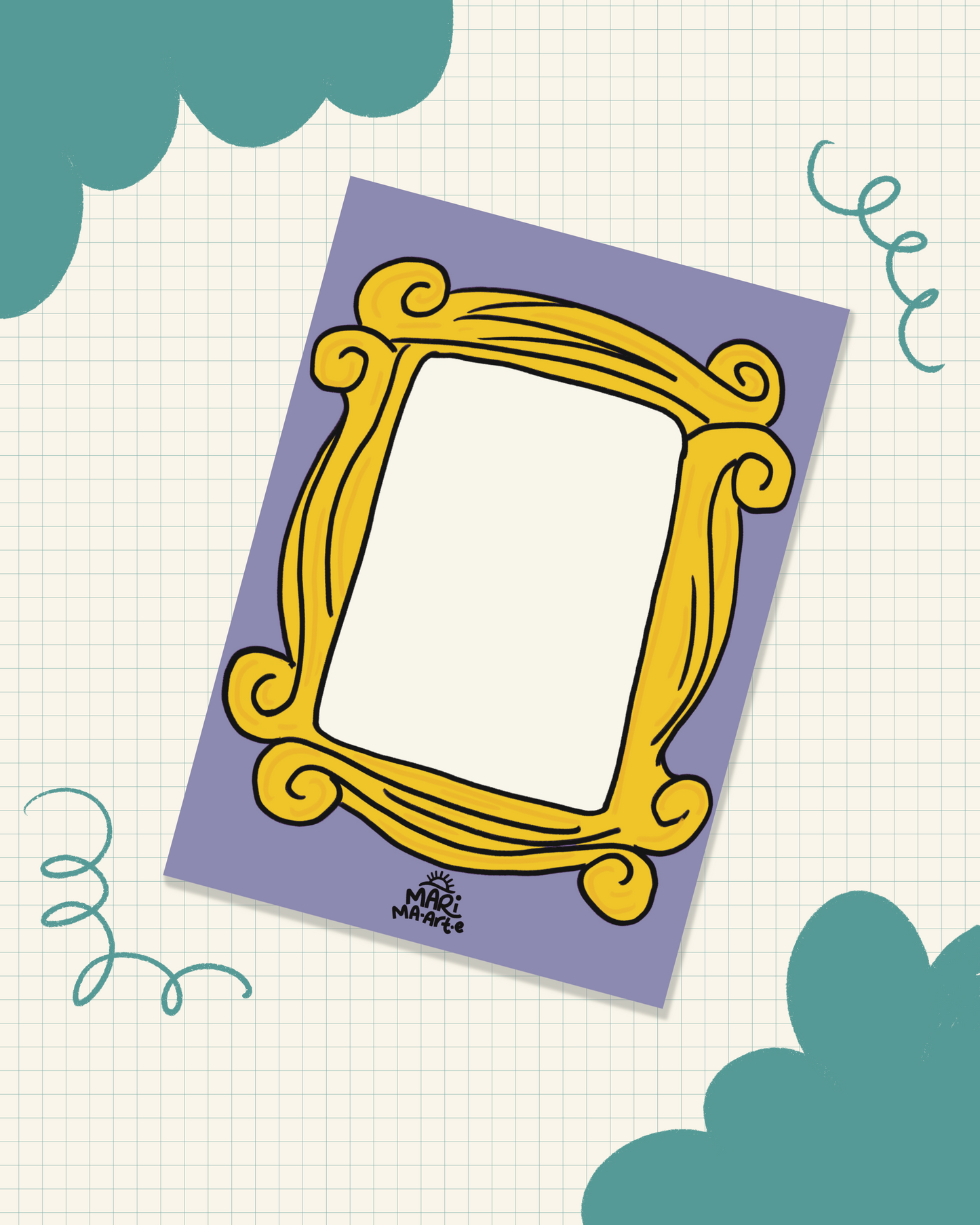 FRIENDS FRAME NOTEPAD