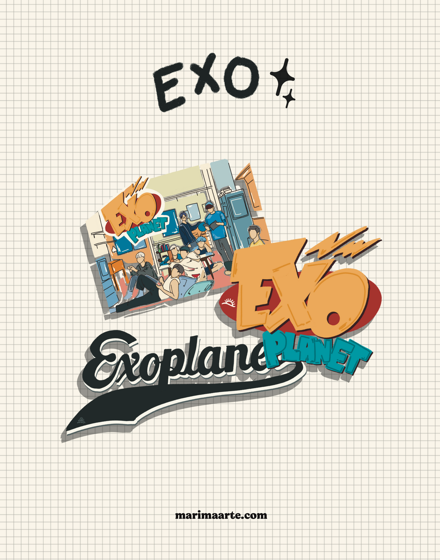 EXO STICKER PACK