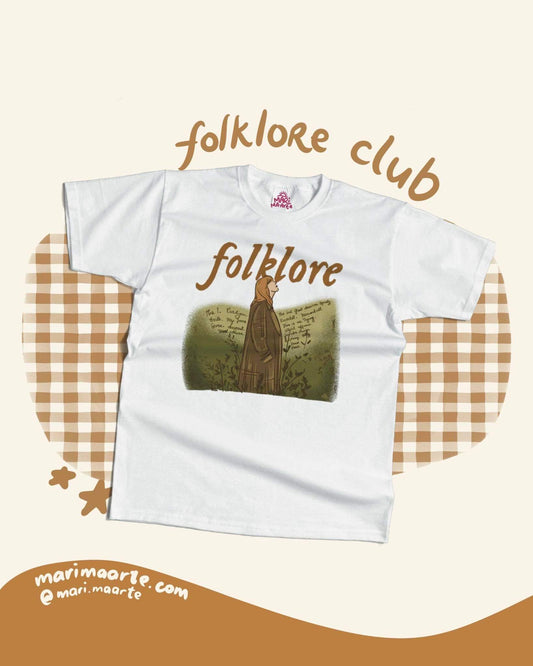 TAYLOR SWIFT FOLKLORE ALBUM COVER SHIRT