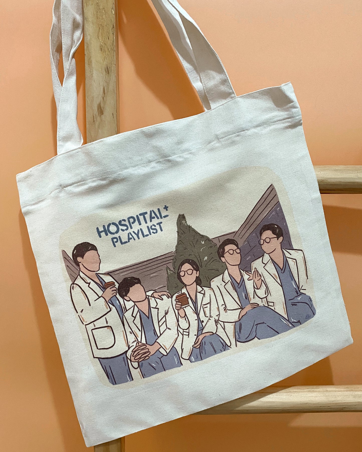 HOSPITAL PLAYLIST TOTE BAG