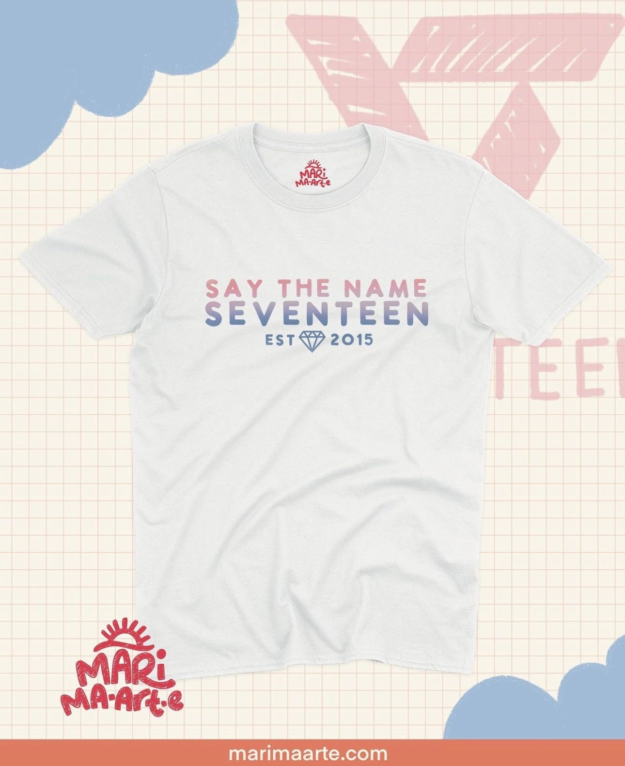 SEVENTEEN SAY THE NAME SHIRT