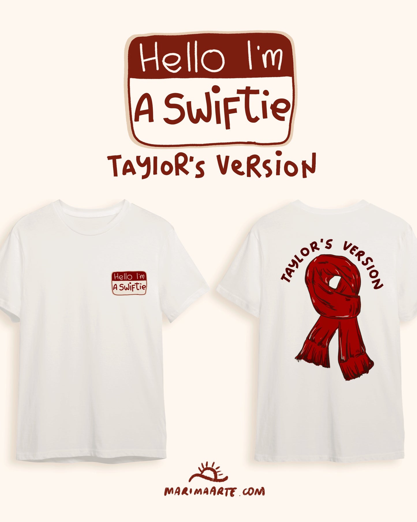 SWIFTIE  TAYLOR’S VERSION SHIRT