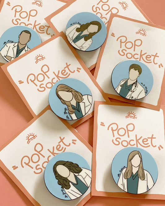 GREY’S ANATOMY DOCTORS POPSOCKETS