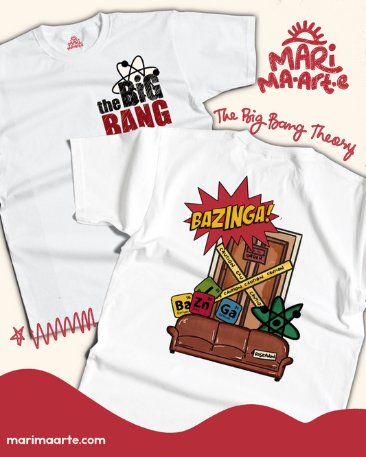 THE BIG BANG THEORY BAZINGA SHIRT