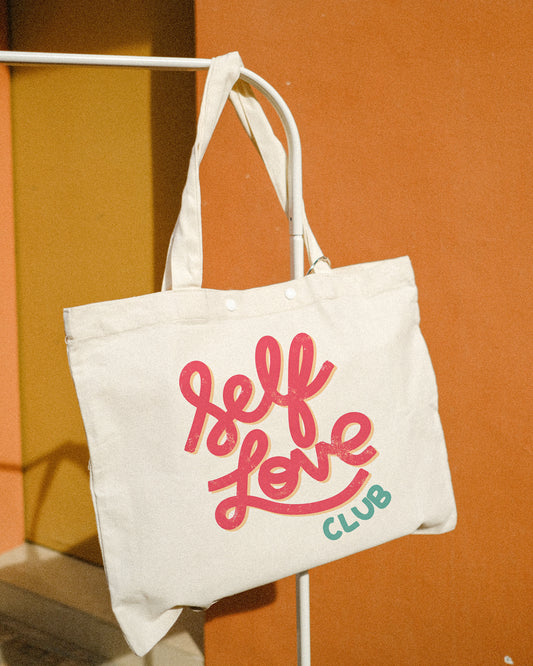 SELF LOVE CLUB LARGE TOTE