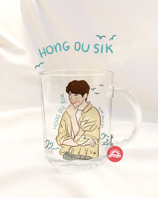 HONG DU SIK GLASS MUG