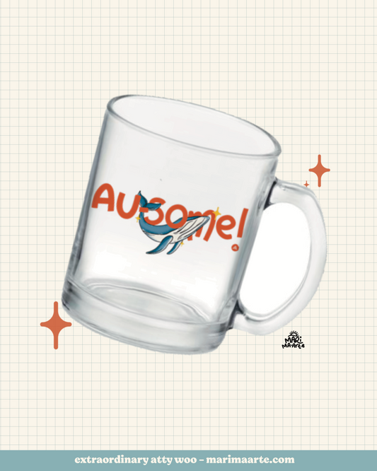 AUSOME GLASS MUG