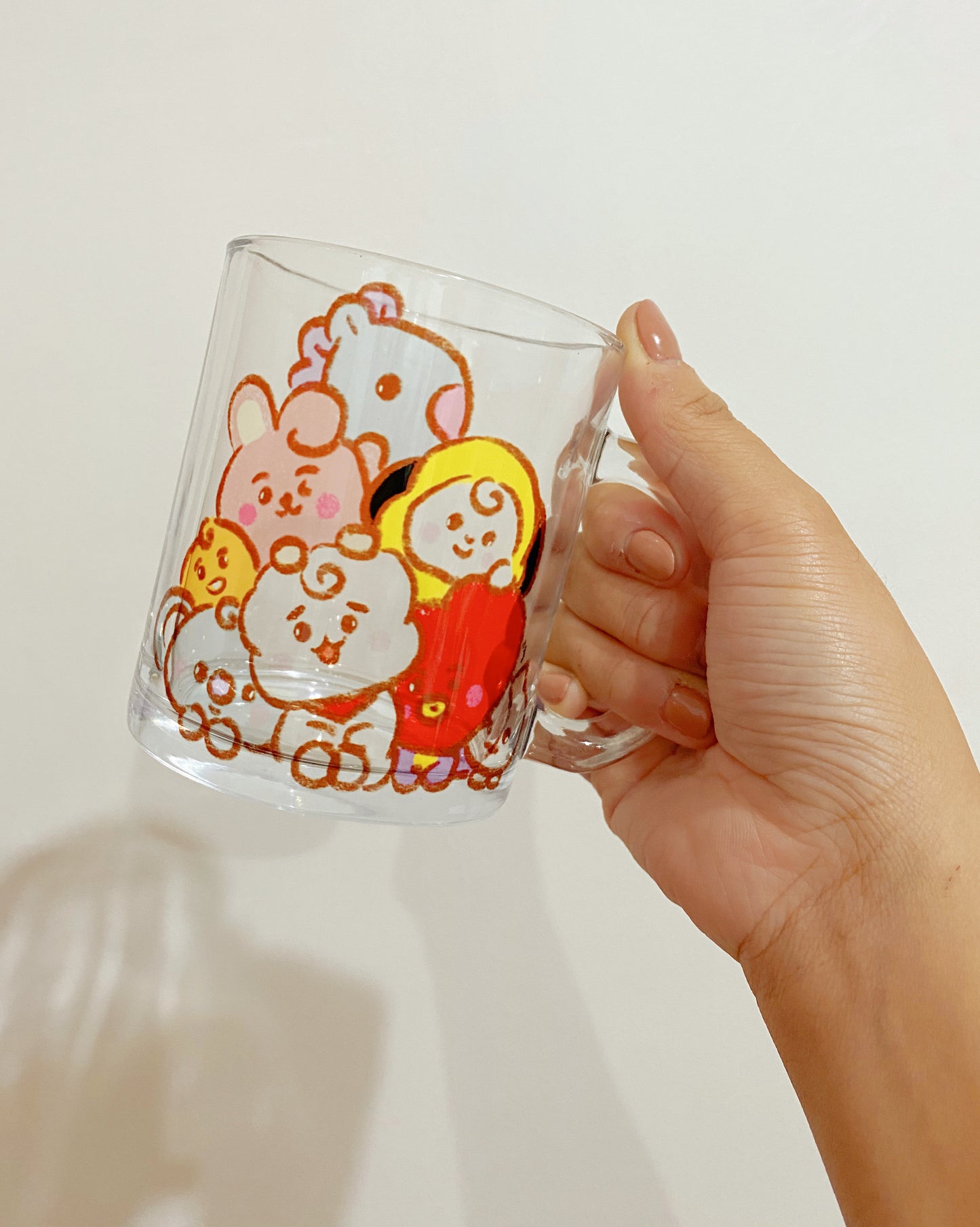 BT21 GLASS MUG