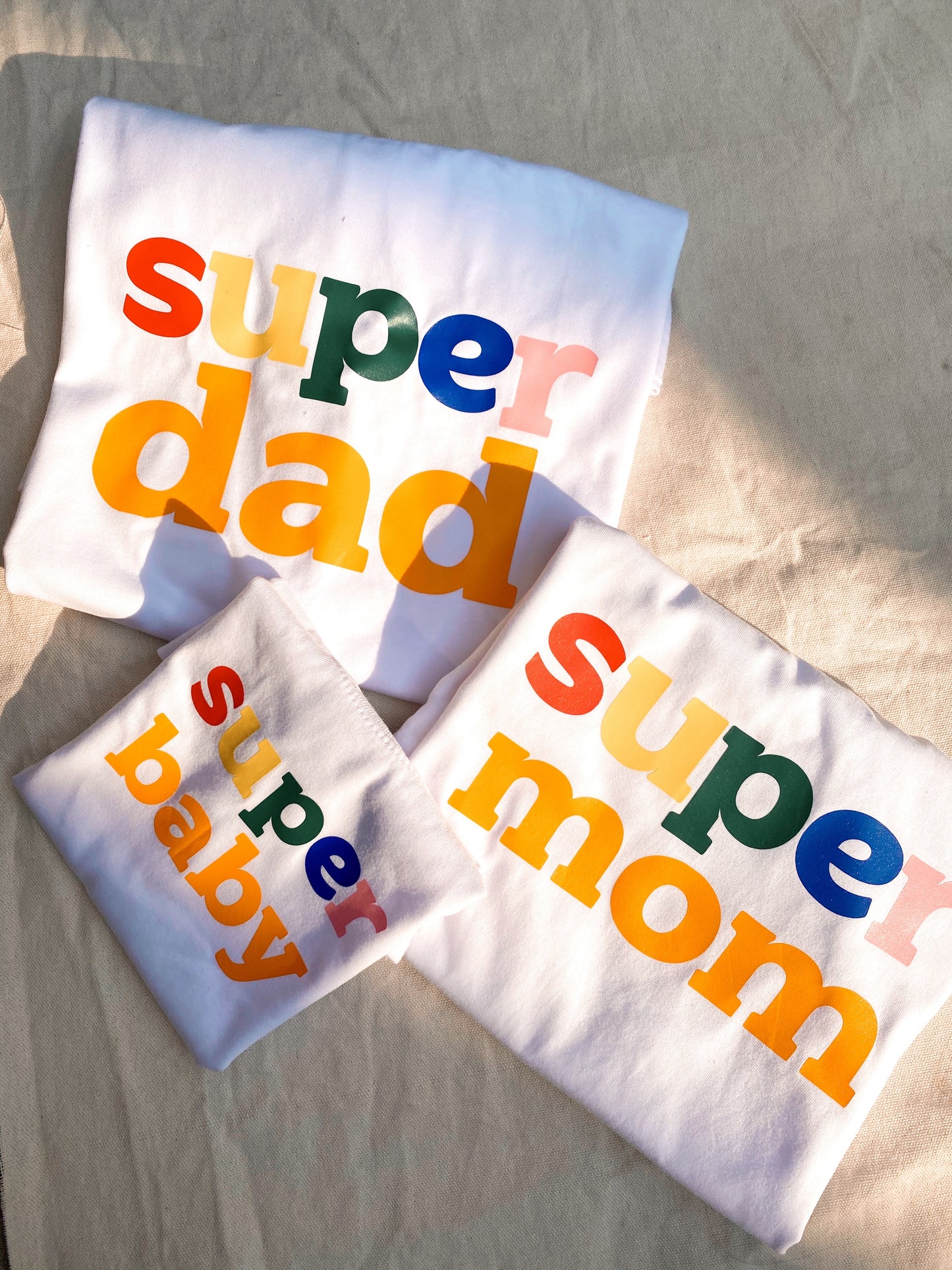 SUPER DAD VINYL SHIRT