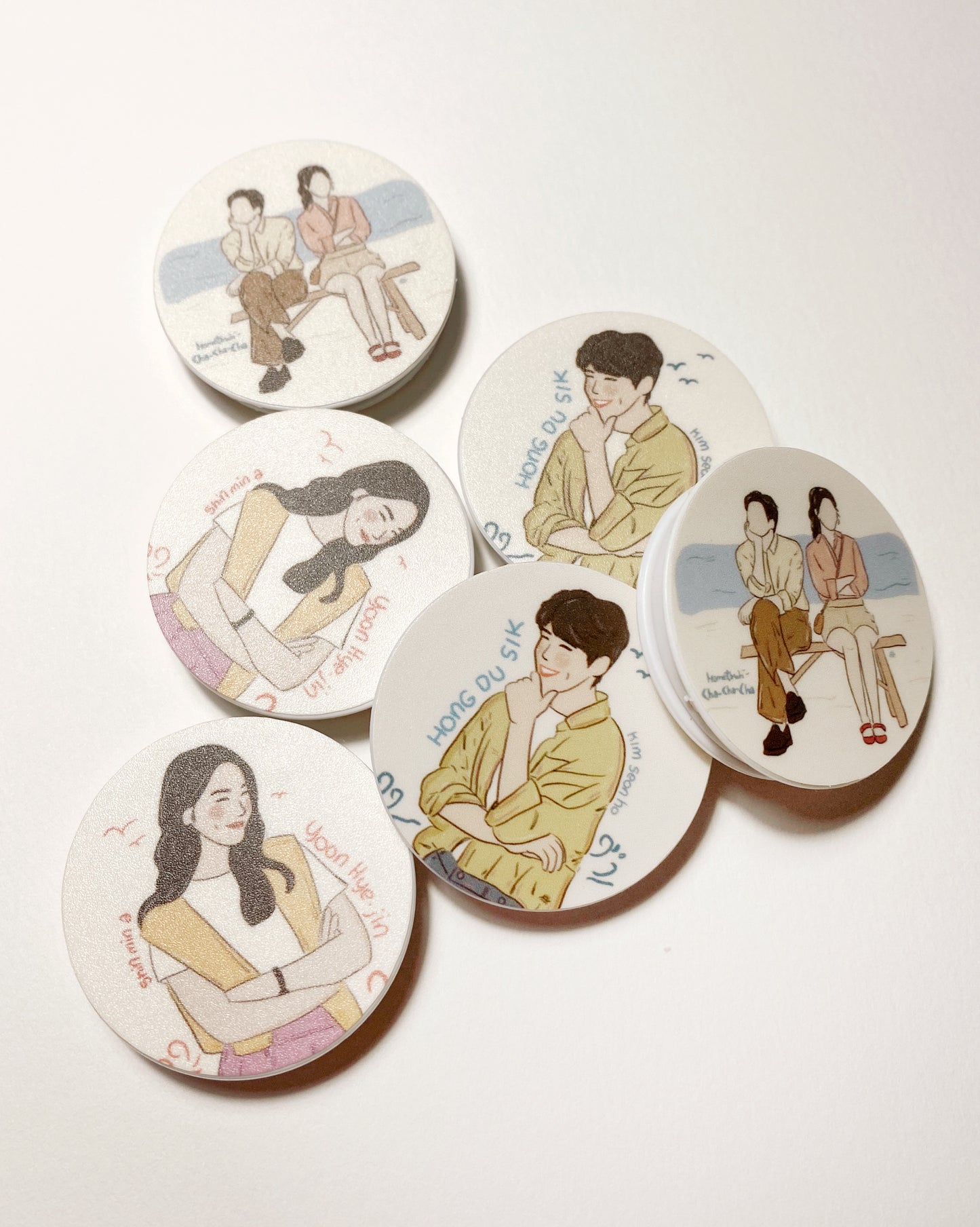 HONG DU SIK & YOON HYE JIN POPSOCKETS