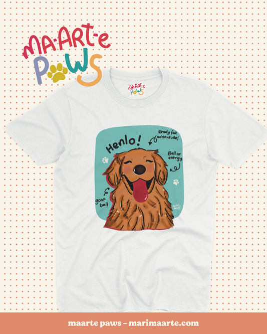 COCO THE GOLDEN RET SHIRT