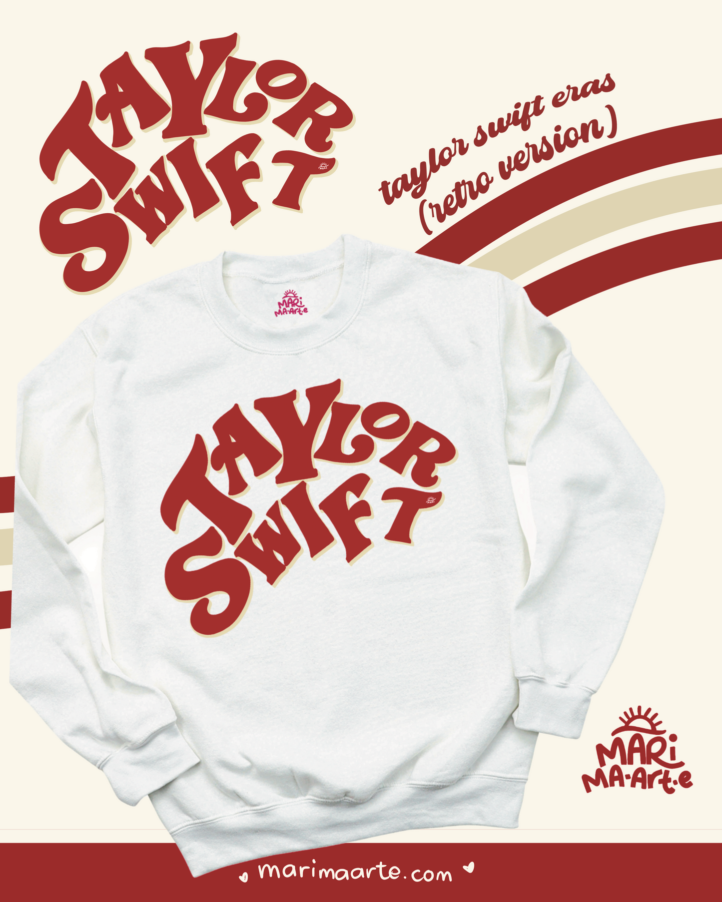 TAYLOR SWIFT (retro version) ERAS PULLOVER