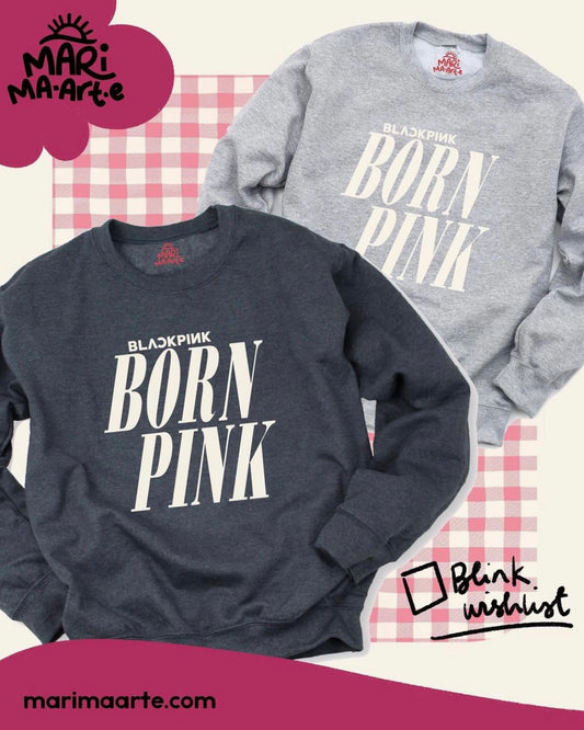 BLACKPINK BORN PINK TYPOGRAPHY PULLOVER