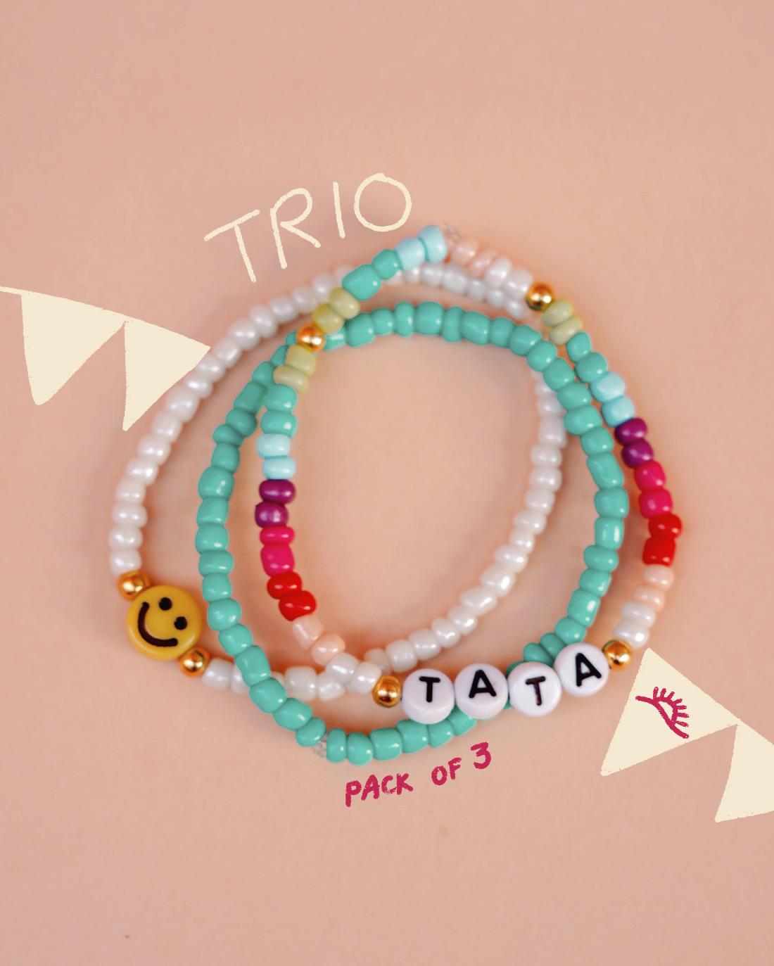 PULSERAS TRIO