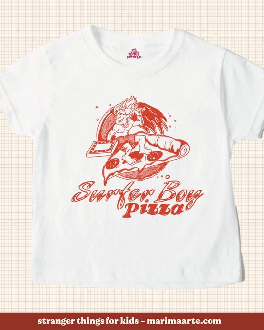 STRANGER THINGS SURFER BOY PIZZA (KIDS)