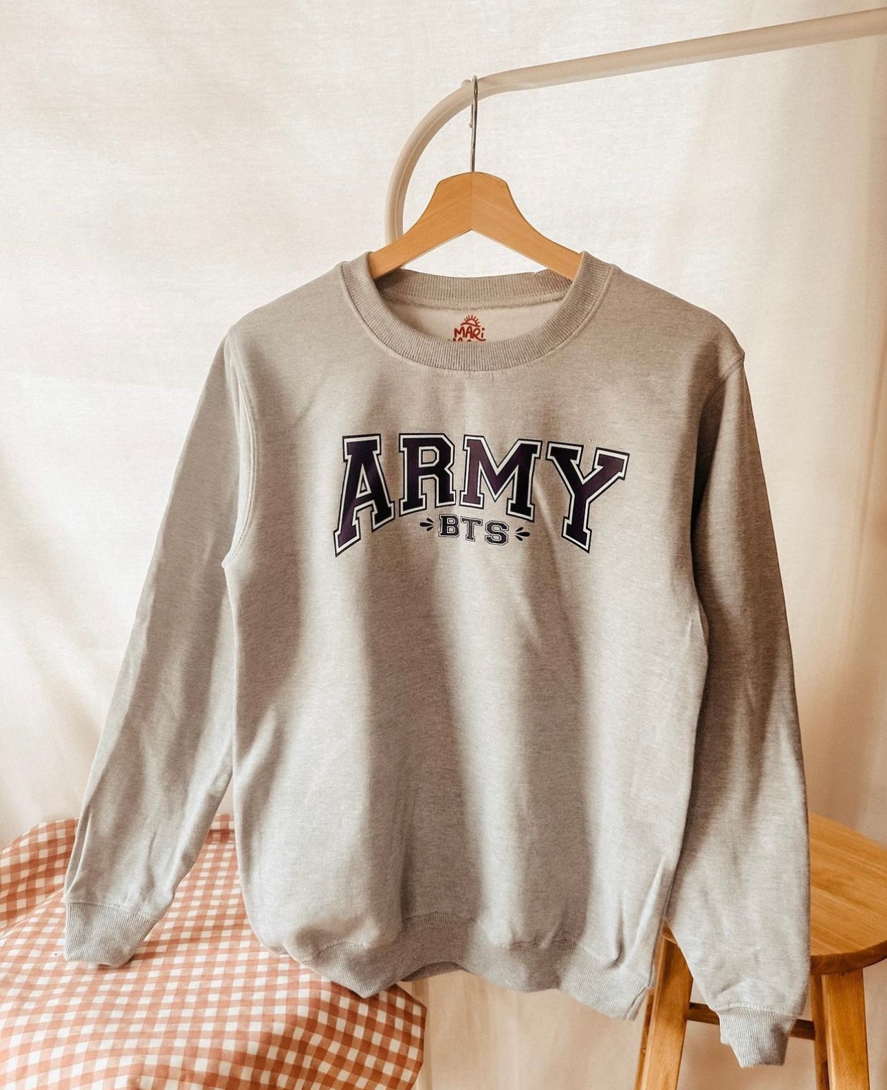 BTS ARMY VARSITY PULLOVER