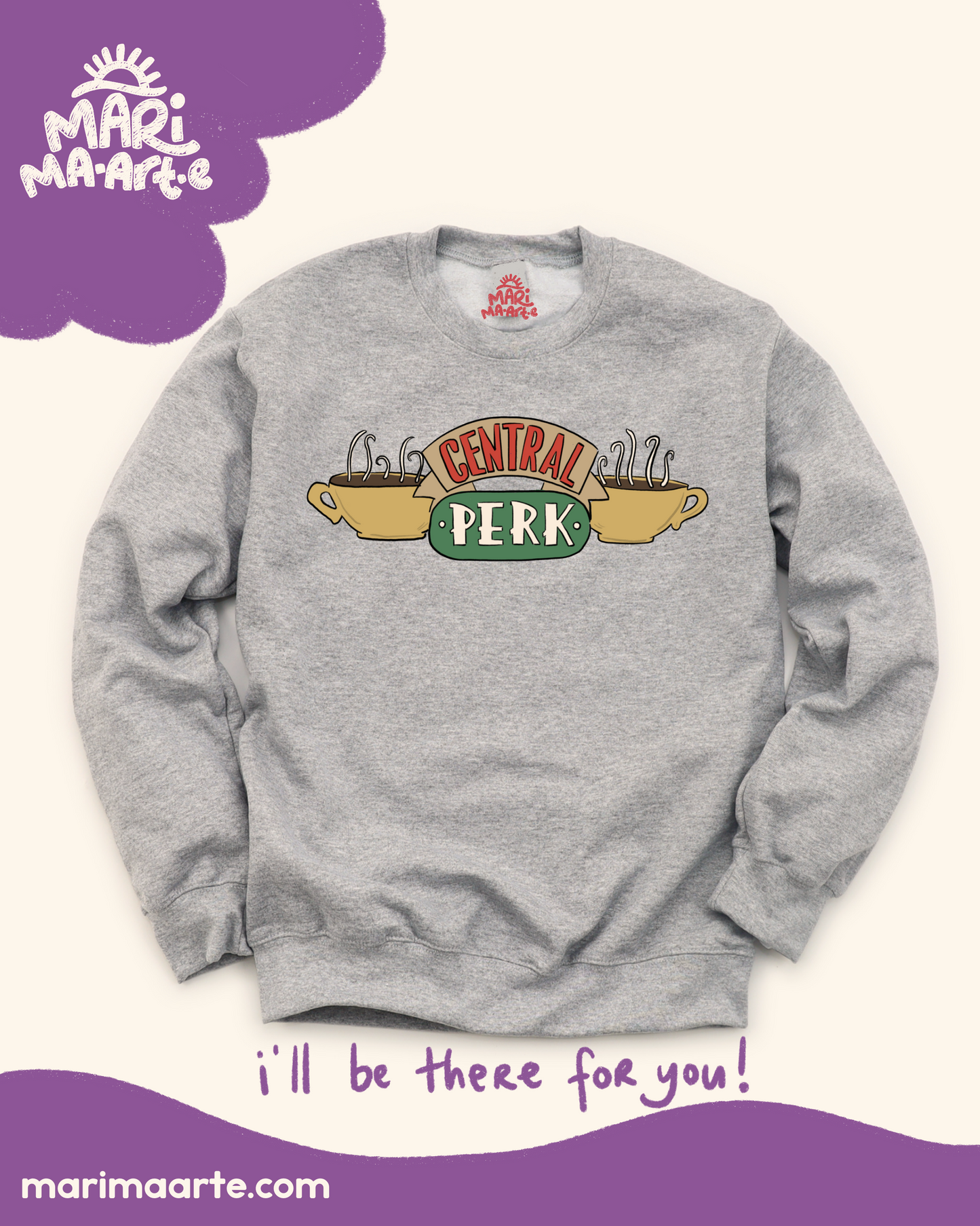 FRIENDS CENTRAL PERK PULLOVER