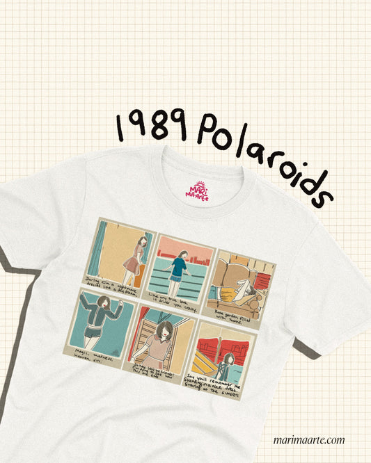 TAYLOR SWIFT 1989 POLAROID SHIRT