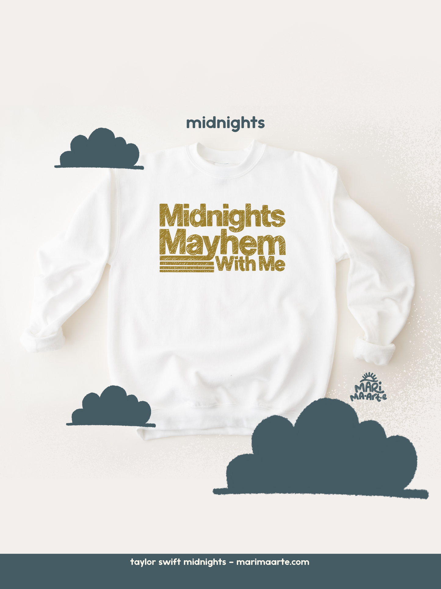 TAYLOR SWIFT MIDNIGHTS MAYHEM PULLOVER