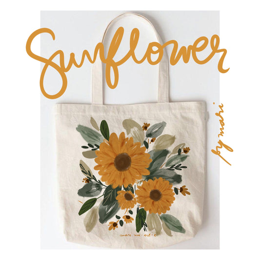 SUNFLOWER TOTE BAG